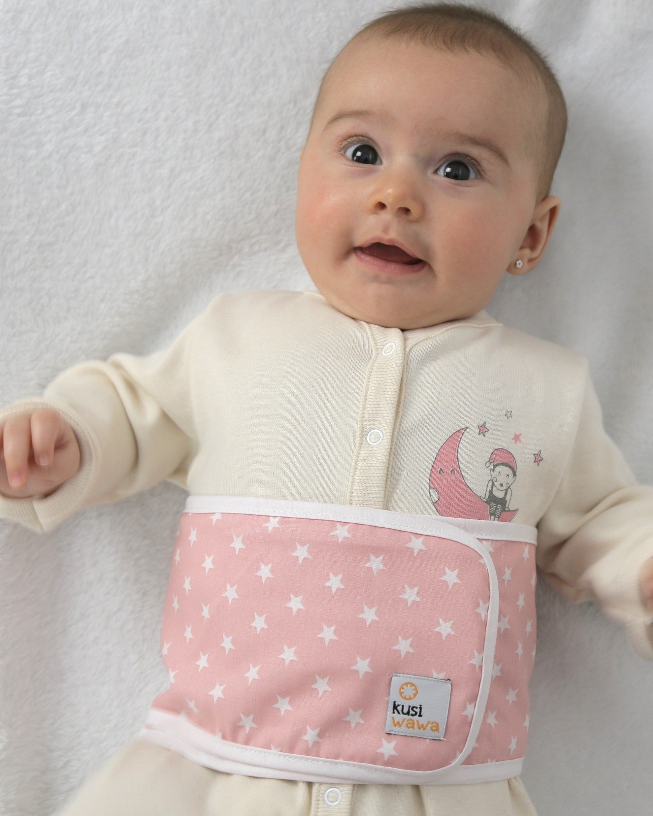 Rosa estrellas 0-3 m