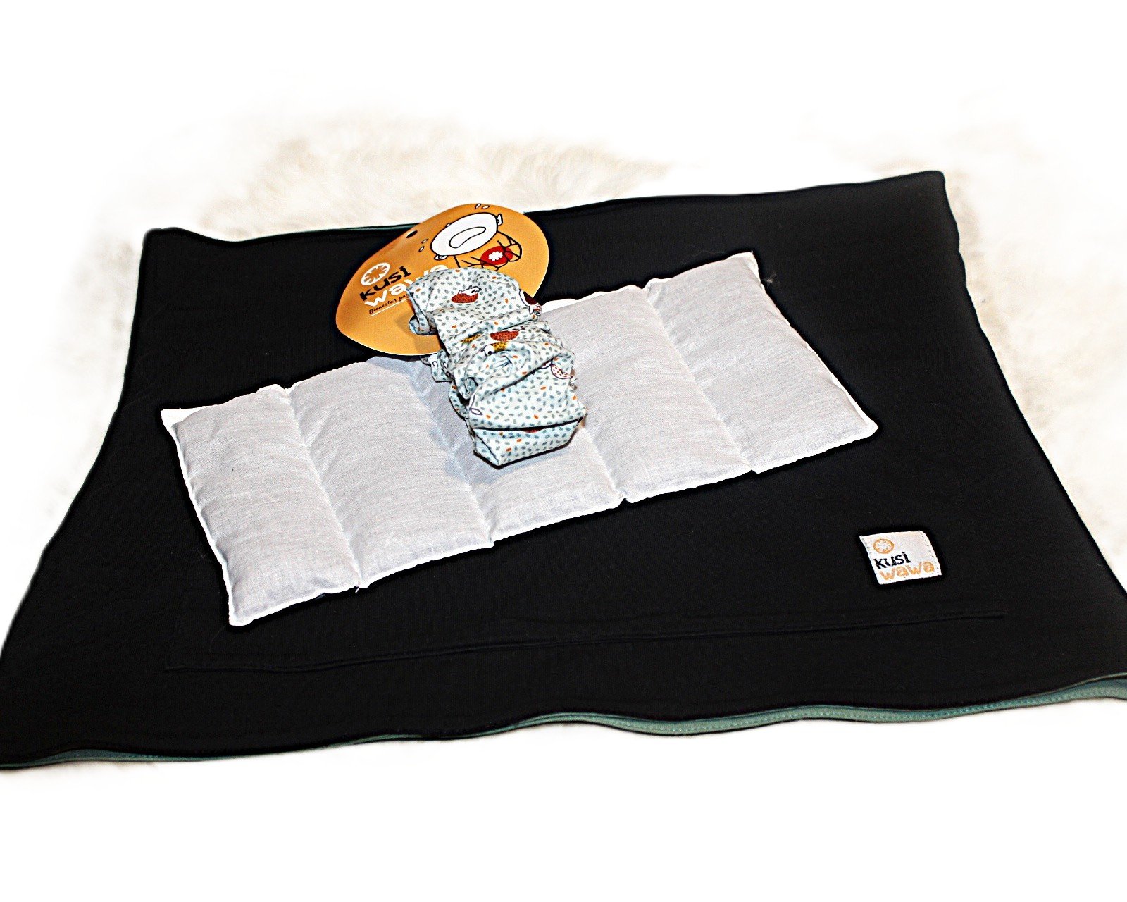 Negro liso + Pulsera lactancia a elegir (Lactancia en invierno sin FRIO!)