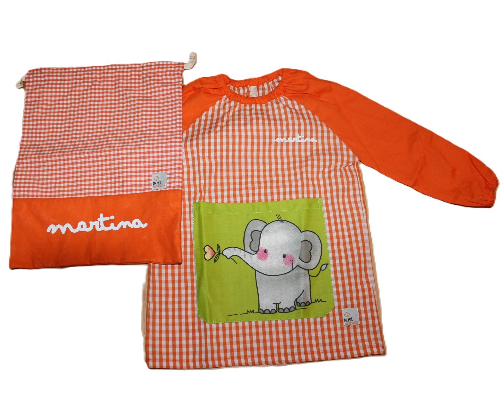 Cuadros Naranja + bolsa 12 - 24m